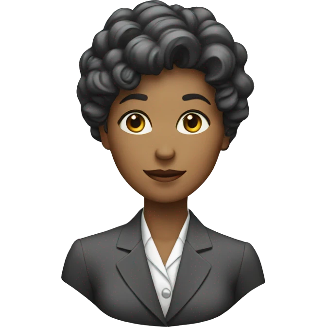 suit lady emoji