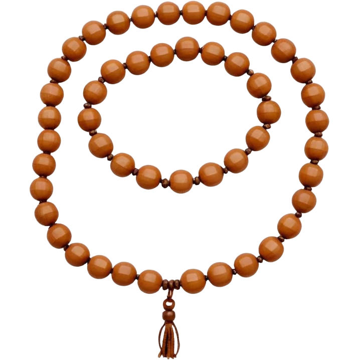 Prayer Beads white Rudraksha emoji
