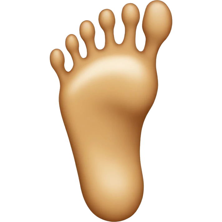 Foot emoji
