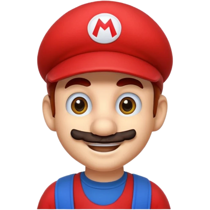 Mario red cap emoji