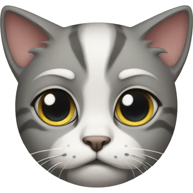 Sad kitty emoji