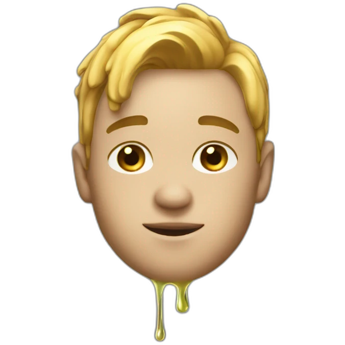 dripping ink solo boy emoji