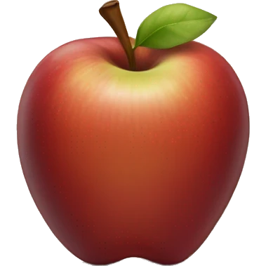 A single apple  emoji