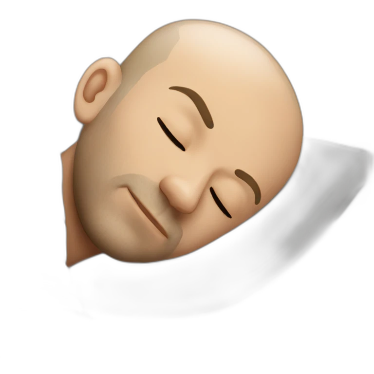 Zidane sleeping emoji