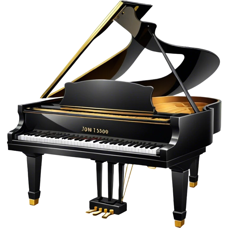 Grand piano emoji