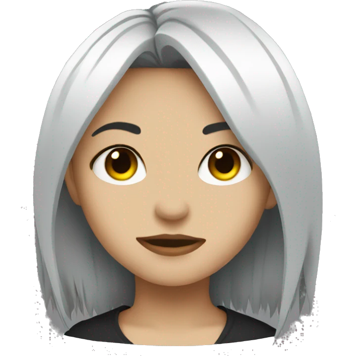 Emo girl emoji