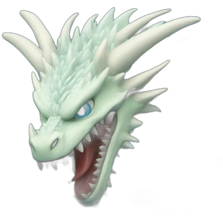 dragons being killed by ice emoji