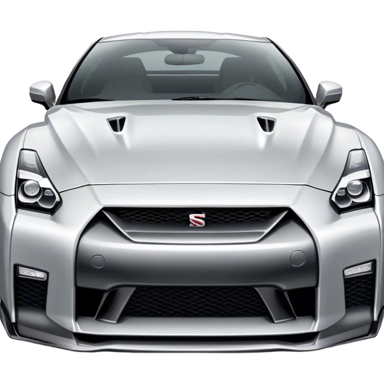 Nissan GT-R - Nissan (Model Year: 2022) (Iconic colour: Silver) emoji