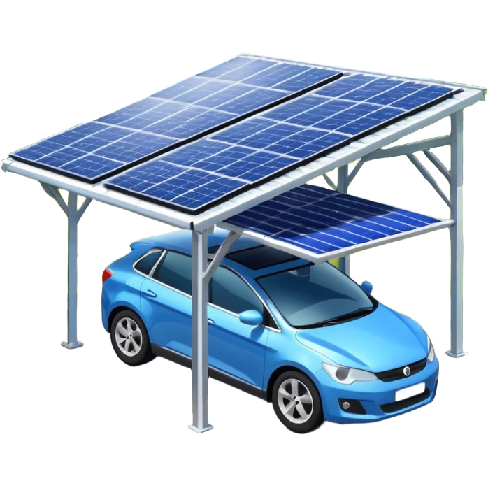 Solar carport emoji emoji