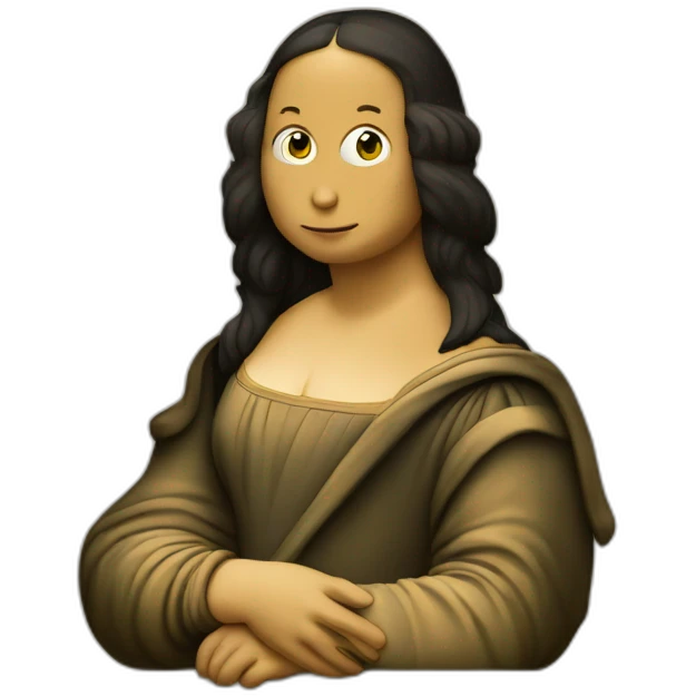 Mona lisa emoji
