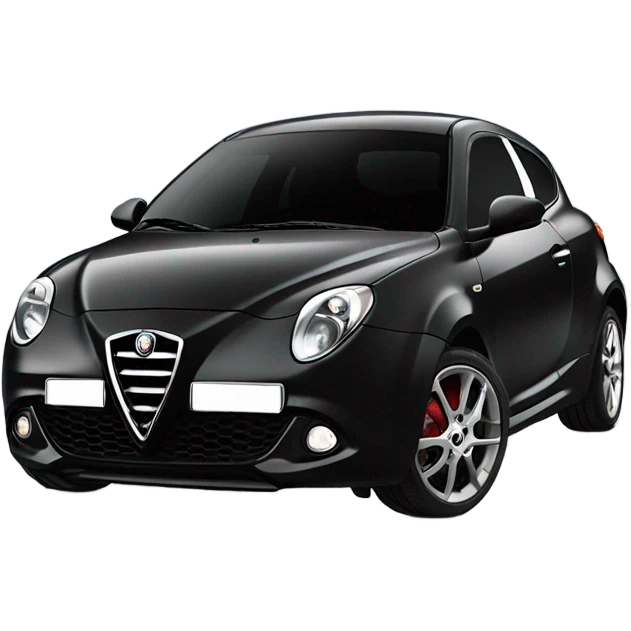 alfa romeo mito black emoji