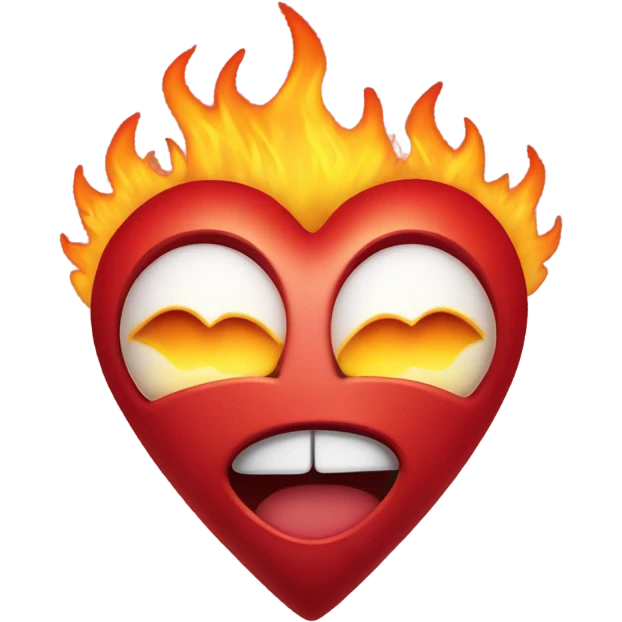 heart in fire emoji