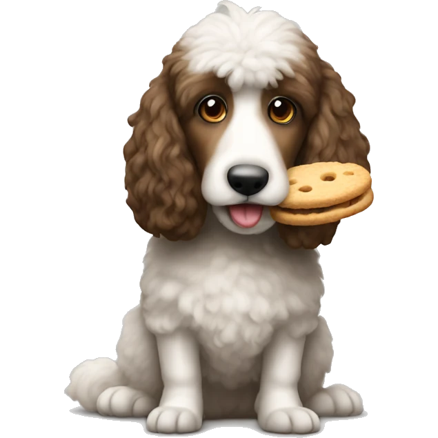 cockadoodle eating biscuit emoji