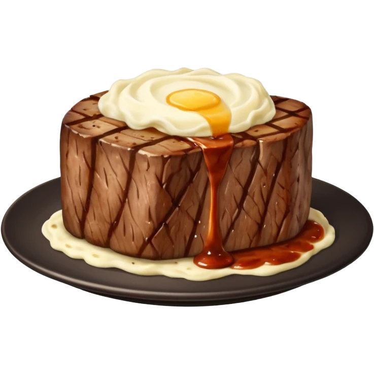 steak funny mashed potatoes  emoji