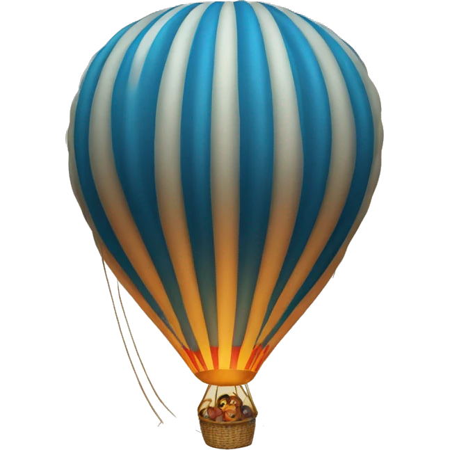 Hot air balloon  emoji