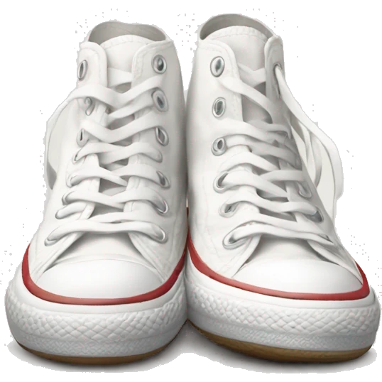 White converse  emoji
