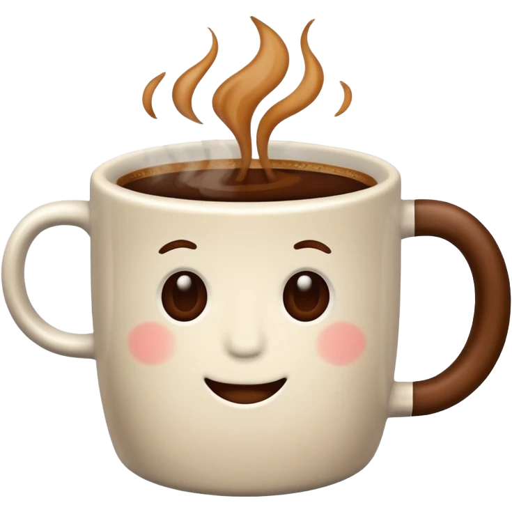 Morning coffee emoji