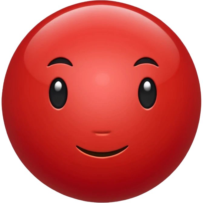 Red emoji