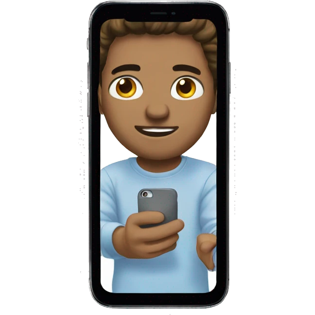 My phone is better emoji