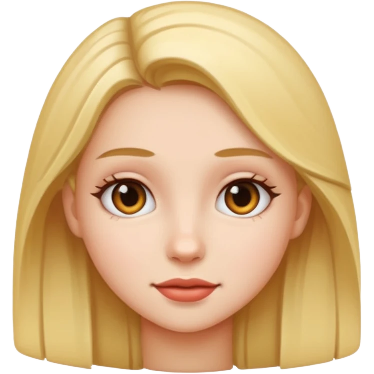 realistic portrait of a girl emoji