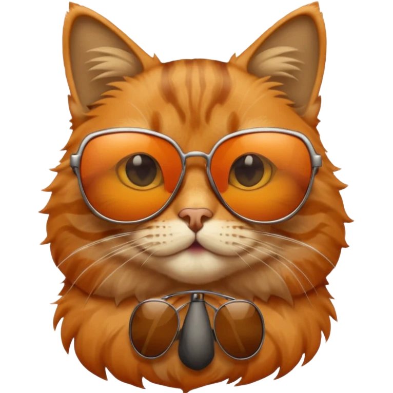 Cat wearing sunglasses emoji