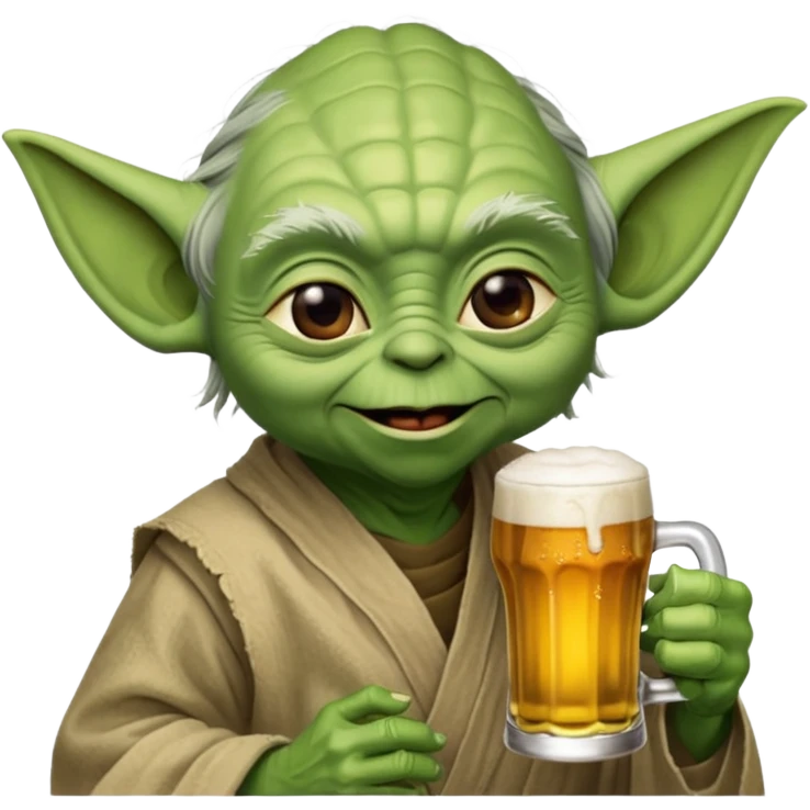 Yoda bier emoji