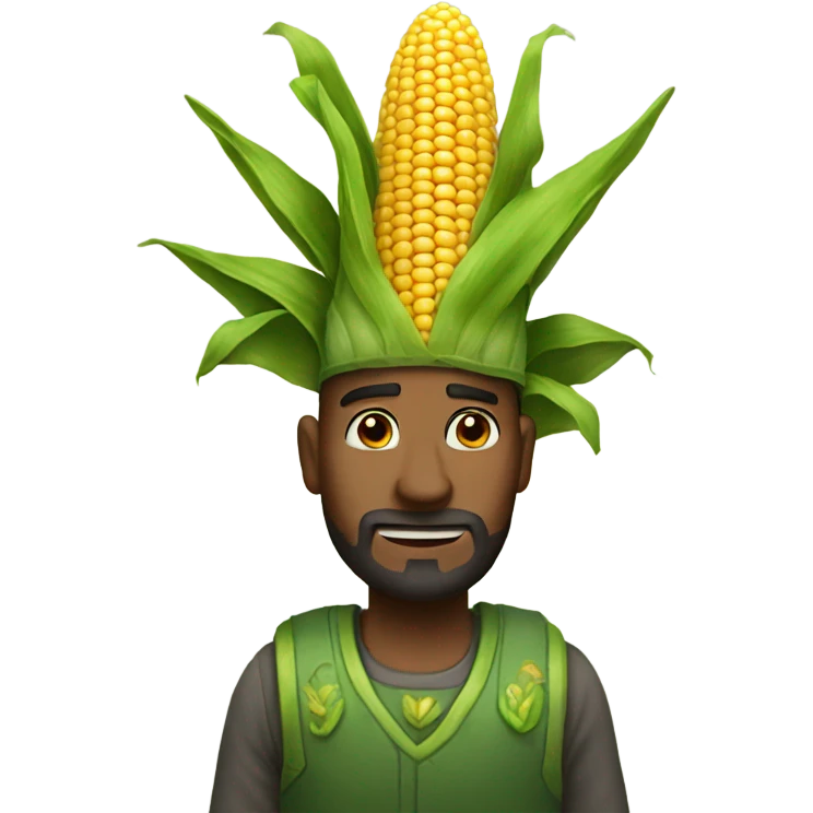 Corn king emoji