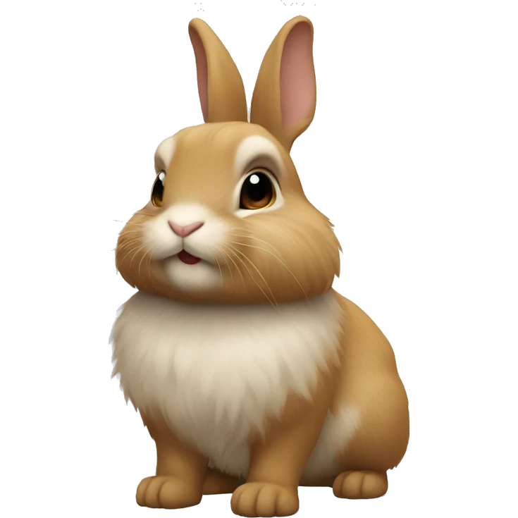 a dwarf rabbit  emoji