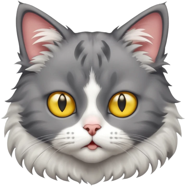 Confused cat emoji