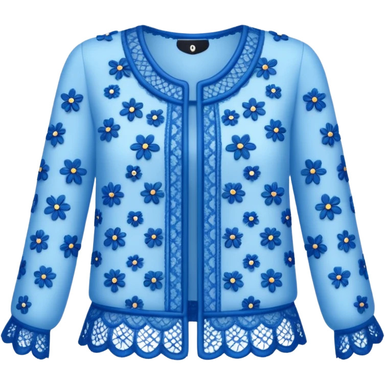 blue Lace Clothing emoji