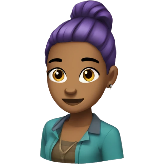 heather from total drama island emoji