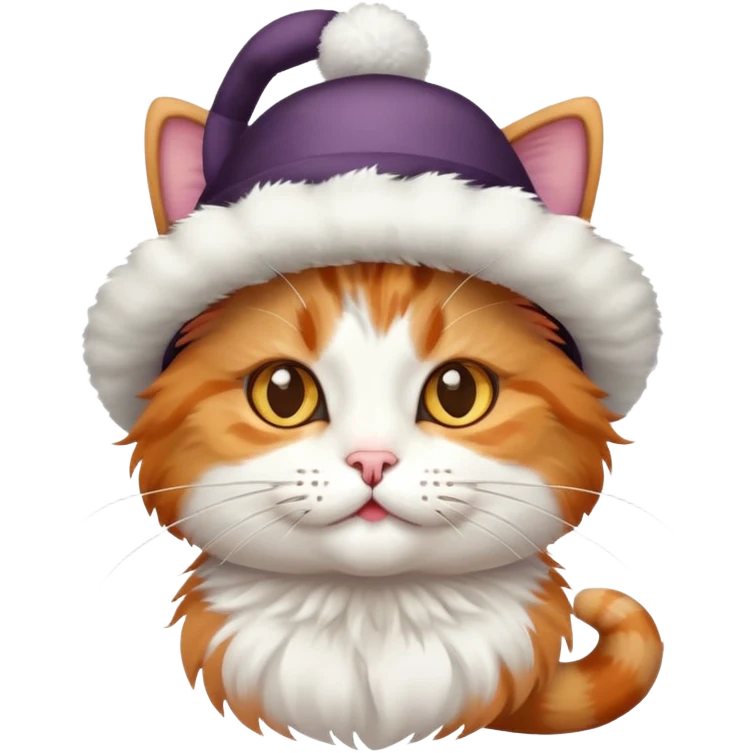 cat wearing hat emoji