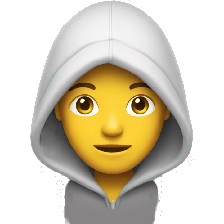 a hoodie emoji