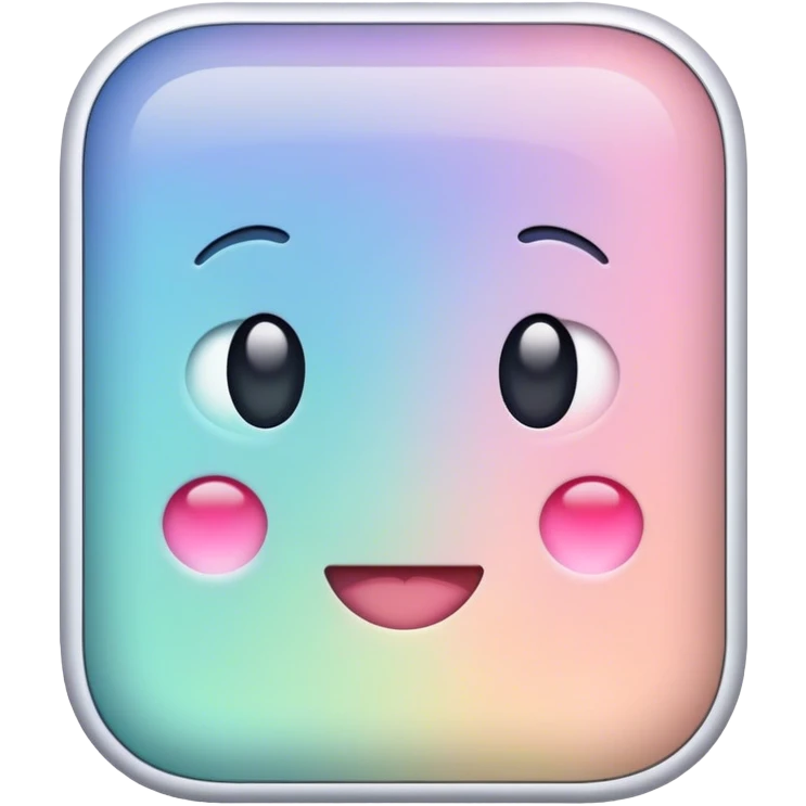 pastel iphone emoji