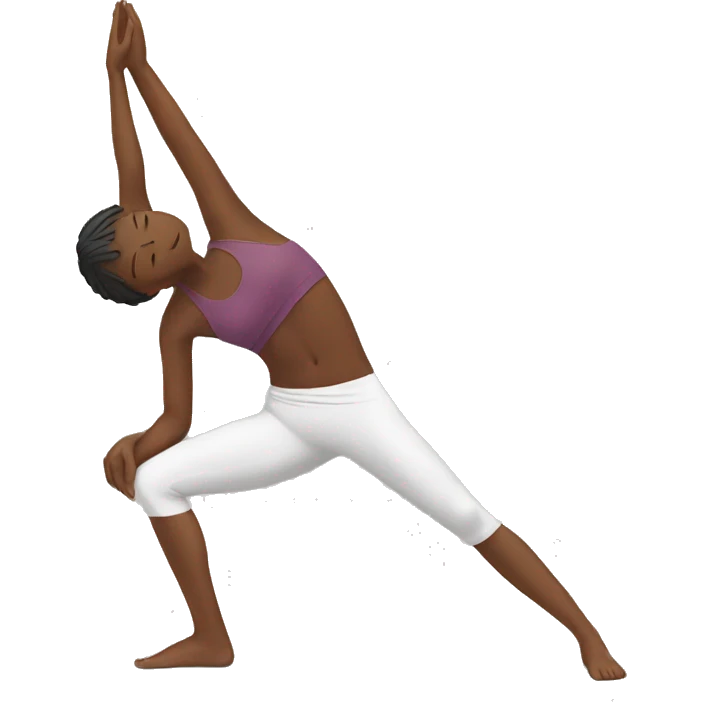 yoga pose emoji