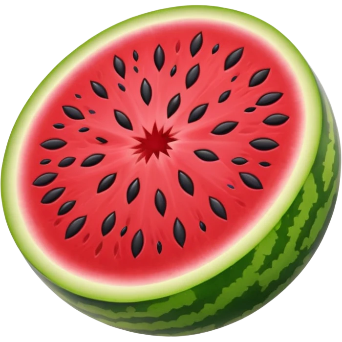 an emoji of an open watermelon but with purple rind instead of green rind emoji