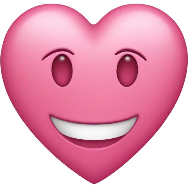 Pink heart emoji