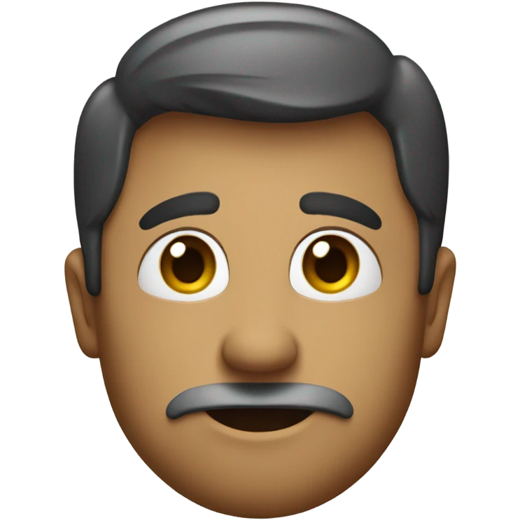 An emoji that says ,,yes sir’’ with a serios face emoji