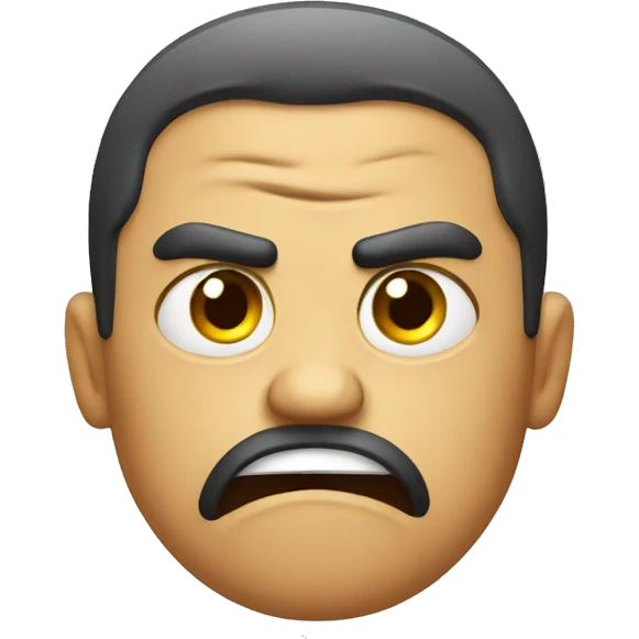 confused angry emoji  emoji