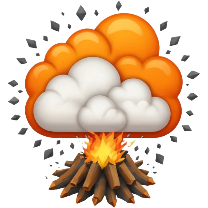 without face please, more like an explosion emoji