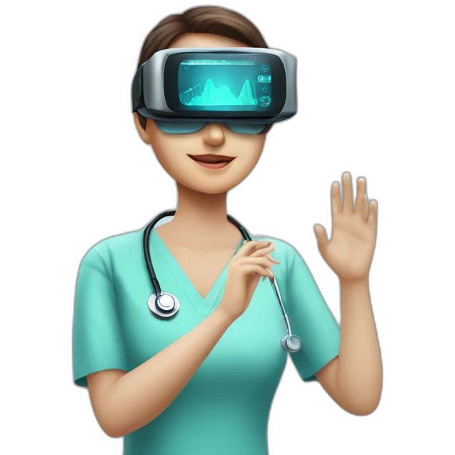 Surgeon-with-virtual-reality-display-operating-on-woman emoji