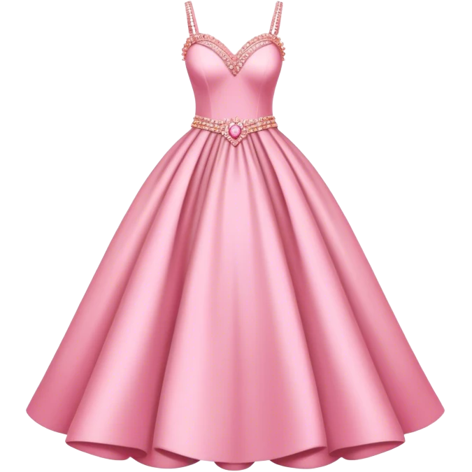 luxury couture dress high quality pink emoji