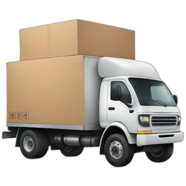 truck delivery  emoji