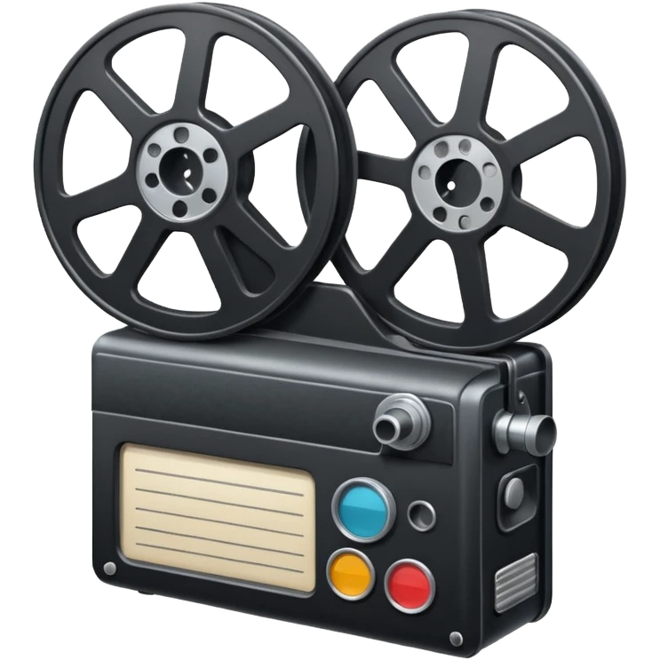 mac os icon physical film 60s recording emoji