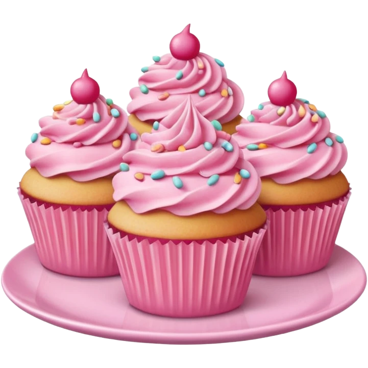 Some food, but make it in very girly pink tones. emoji