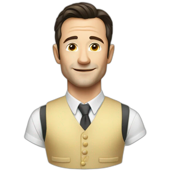 Joseph Gordon-Levitt waistcoat emoji
