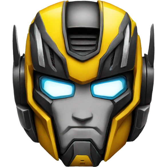 Transformer BumbleBee face  emoji
