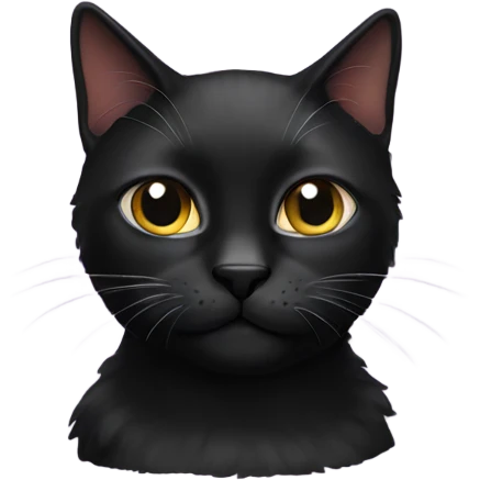 black cat  emoji