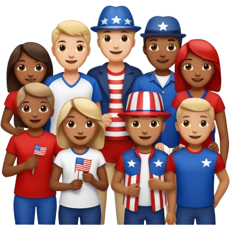 4th of july emoji