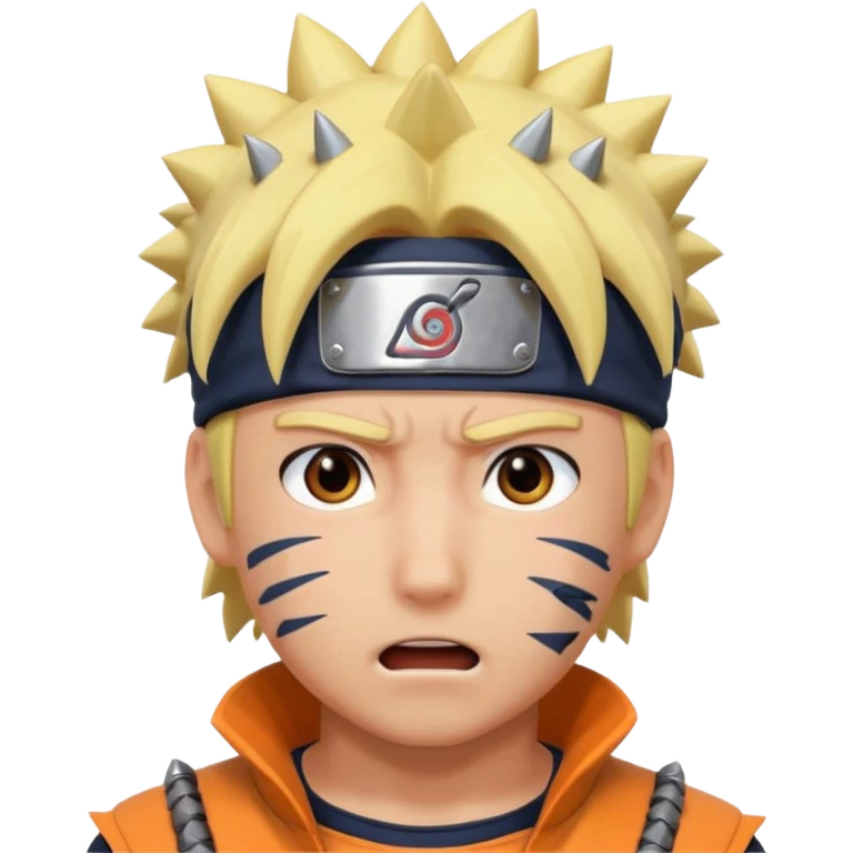 Naruto different reactions emoji